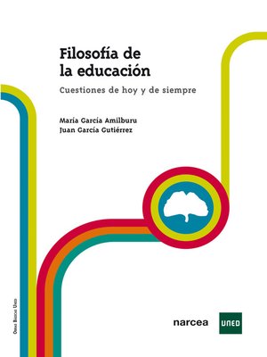 cover image of Filosofía de la educación
